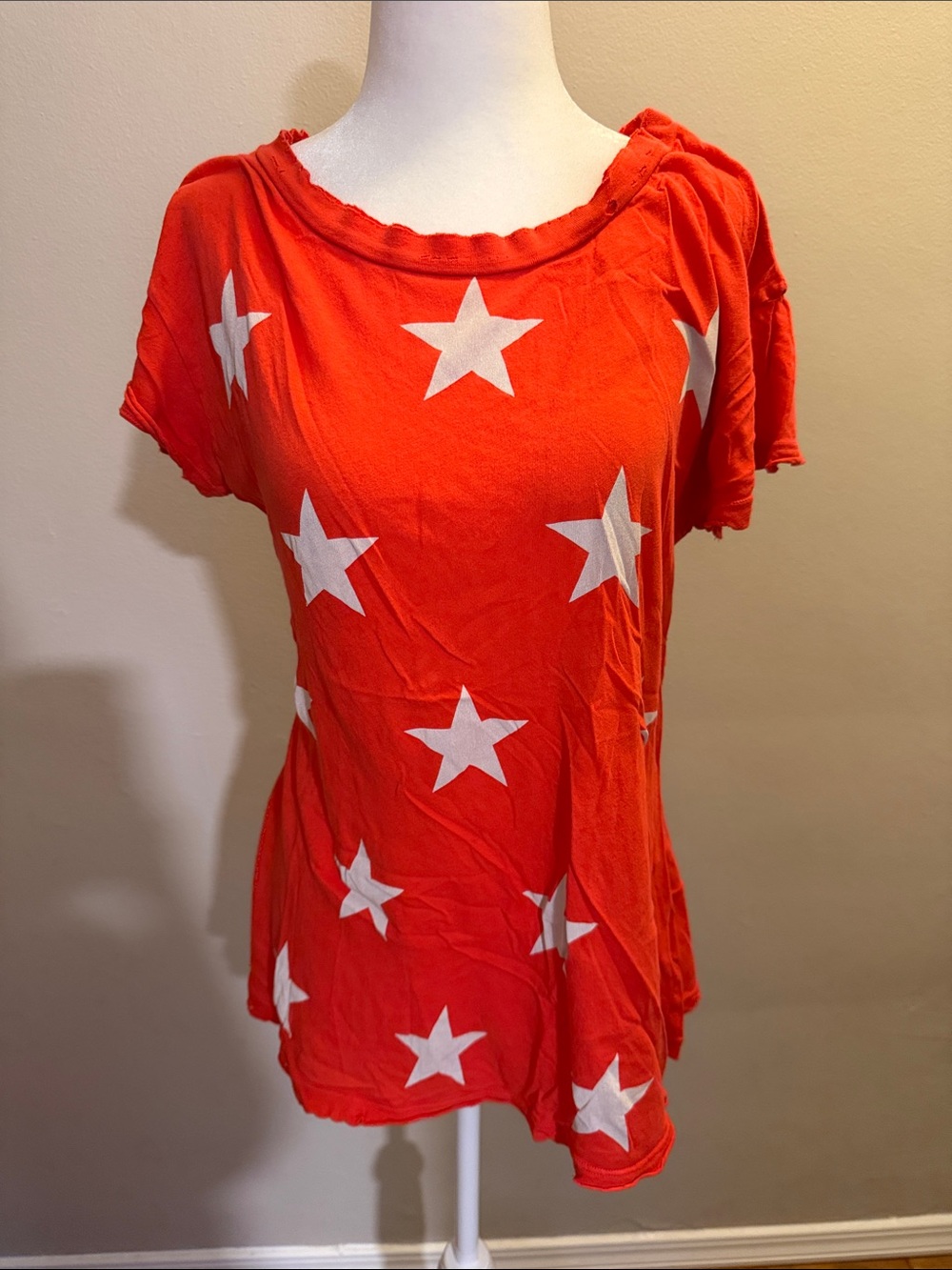 WILDFOX Star Print T-Shirt